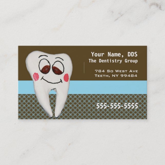 Tarjeta De Visita Dentist Business Card (Anverso)