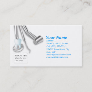 Tarjeta De Visita Dentist Business Card