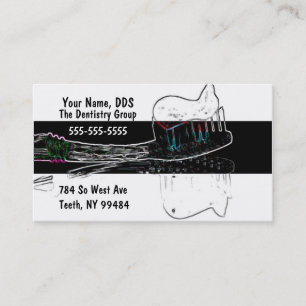 Tarjeta De Visita Dentist Business Card