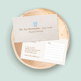 Tarjeta De Visita Dentist Business Card