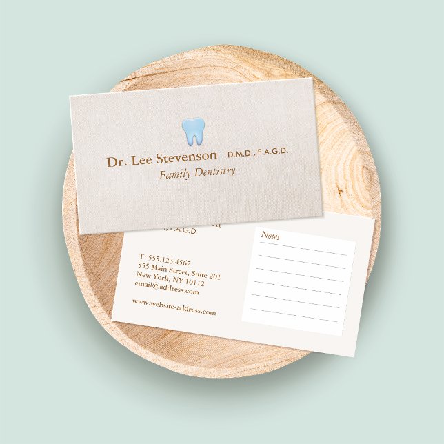 Tarjeta De Visita Dentist Business Card (Subido por el creador)