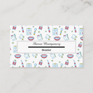 Tarjeta De Visita Dentist Business Card