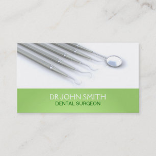 Tarjeta De Visita Dentist Business Card
