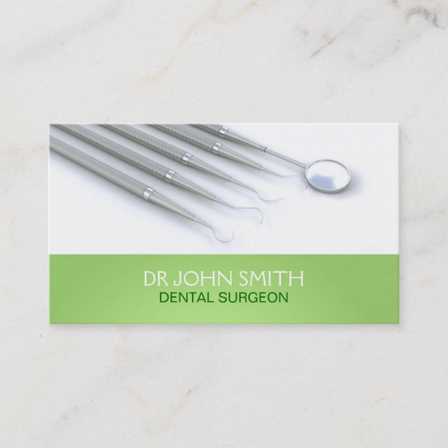 Tarjeta De Visita Dentist Business Card (Anverso)