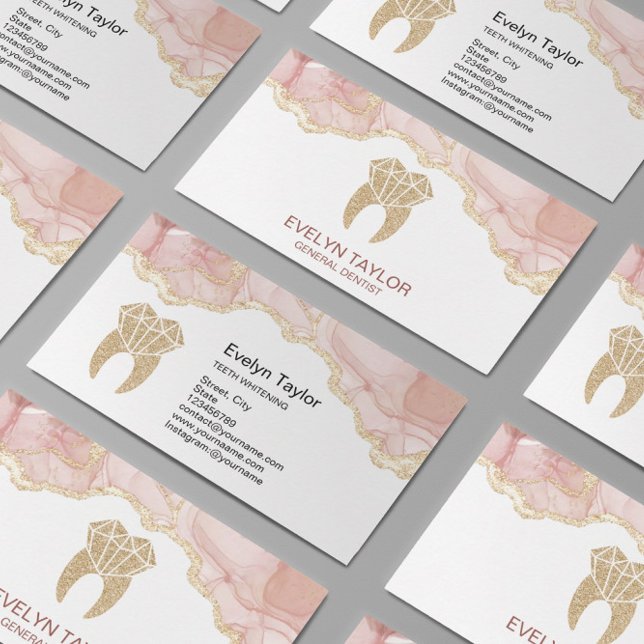 Tarjeta De Visita Dentist Dental Clinical Clínica Whitening Smile Bu (Subido por el creador)