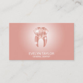 Tarjeta De Visita Dentist Dental Clinical Clinical Whitening Smile C