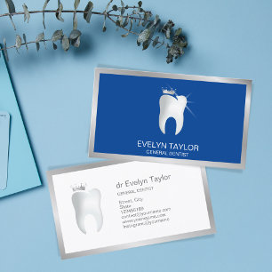 Tarjeta De Visita Dentist Dental Clinical Clinical Whitening Smile C