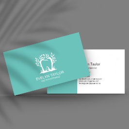 Tarjeta De Visita Dentist Dental Clinical Clinical Whitening Smile C