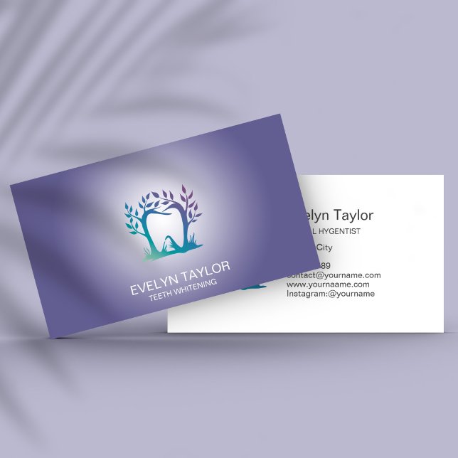 Tarjeta De Visita Dentist Dental Clinical Clinical Whitening Smile C (Subido por el creador)