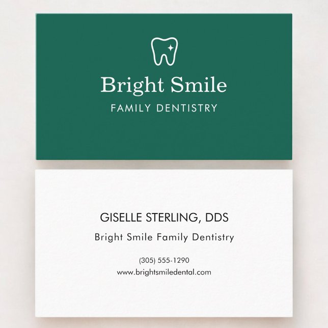 Tarjeta De Visita Dentist Dentistry Office (Subido por el creador)