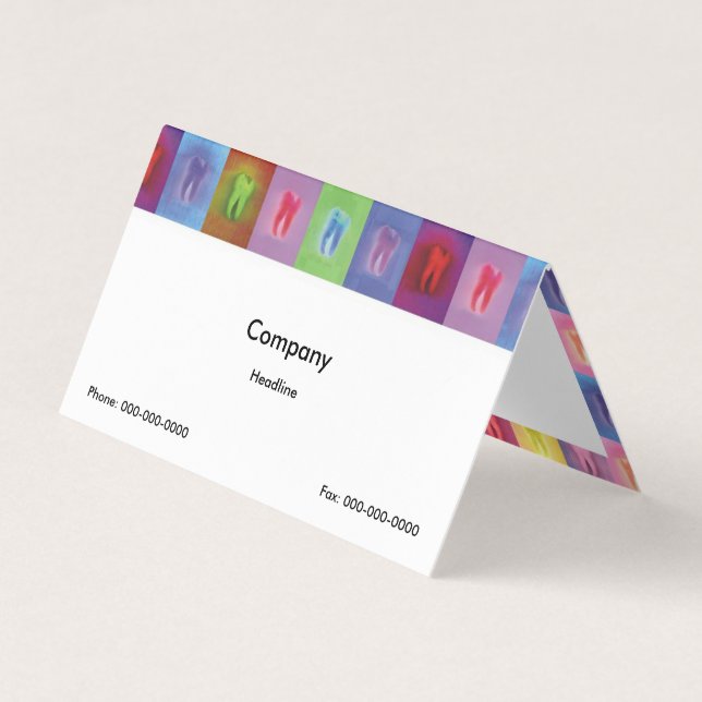 Tarjeta De Visita Dentista (Anverso)