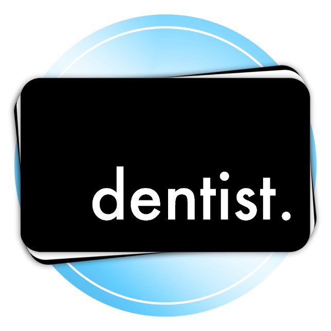 Tarjeta De Visita dentista. (Subido por el creador)