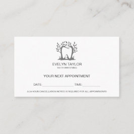 Tarjeta De Visita Dentista Dental Clinical Clínica Whitening Cita