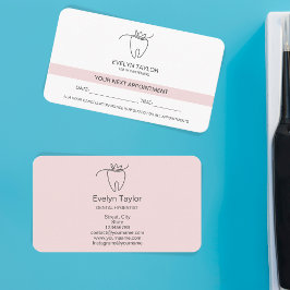 Tarjeta De Visita Dentista Dental Clinical Clínica Whitening Cita