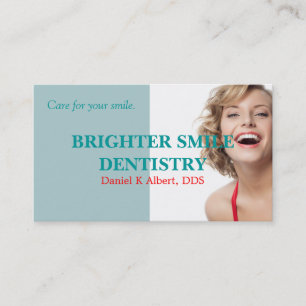 Tarjeta De Visita Dentista Dental Médica Smile Business