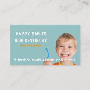 Tarjeta De Visita Dentista Dental Odontología Doctor Sonrisa Negocio