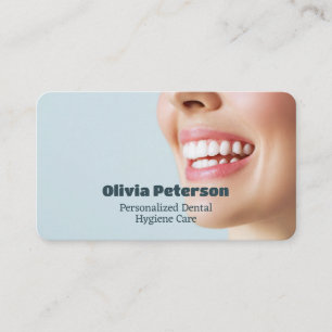 Tarjeta De Visita Dentista higiénico dental
