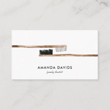 Dentista | Higienista dental de acuarela