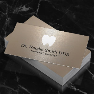Tarjeta De Visita Dentista Moderno Cepillado Shimmer Odontología Odo