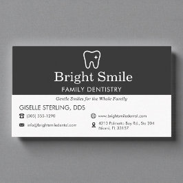 Tarjeta De Visita Dentista Odontología Dental