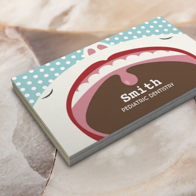 Tarjeta De Visita Dentista Personalizado Cute Niños Dentiáticos (Subido por el creador)