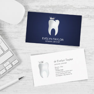 Tarjeta De Visita Dentista Profesional Dental Clinical Whitening