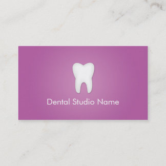 Tarjeta De Visita Dentista/tarjetas de visita dentales del estudio