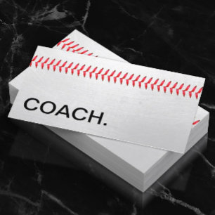 Tarjeta De Visita Deportes profesionales del equipo de béisbol