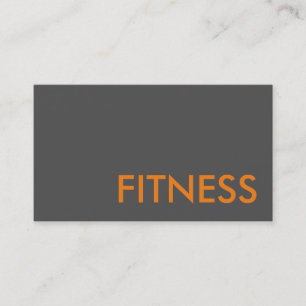 Tarjeta de visita deportiva profesional Fitness pa