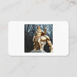 Tarjeta De Visita Der größte Held aller Zeiten – Herkules in Gold