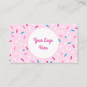 Tarjeta De Visita Derrame dulce de colores