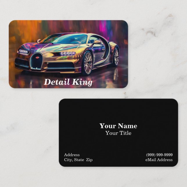 Tarjeta De Visita Desactivación automática / ajuste (Anverso / Reverso)