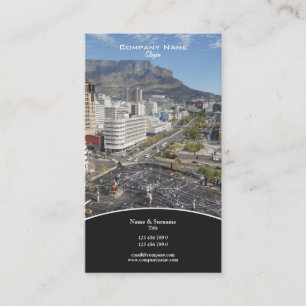 Tarjeta De Visita Desarrollo de la construcción de propiedades de p