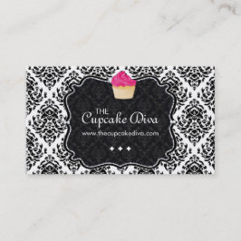 Tarjeta de visita descarada de la magdalena de la