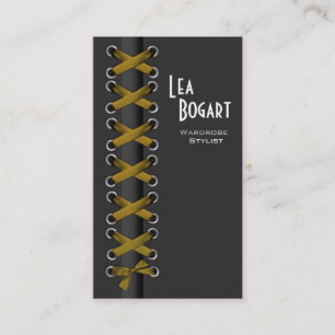 Tarjeta De Visita Descarado ate para arriba al diseñador de