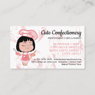 Tarjeta De Visita Descuento en panadería de confitería