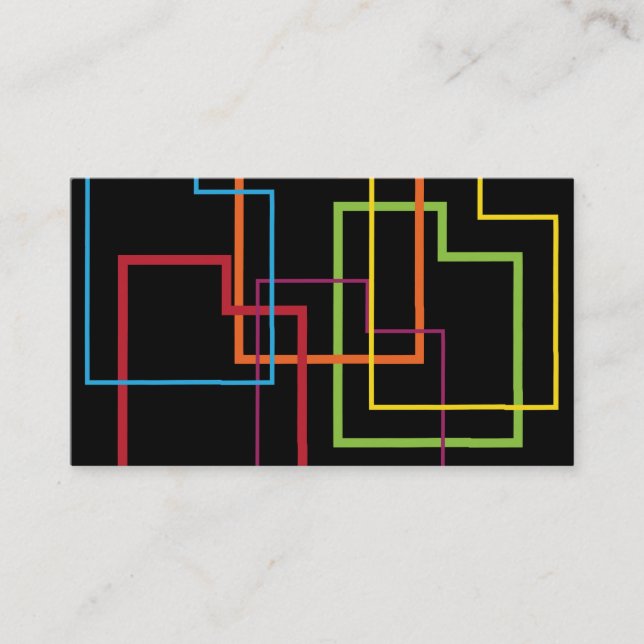 Tarjeta De Visita desenfoque del orgullo utah (Anverso)