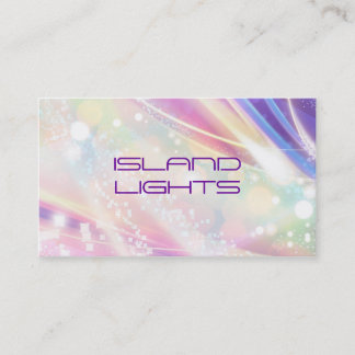 Tarjeta De Visita deslumbramiento del arco iris