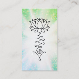 Tarjeta De Visita *~*   Desnuda Energía Sanadora de Lotus Lily Reiki