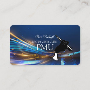 Tarjeta De Visita Después del cuidado de cejas de lujo PMU Microblad