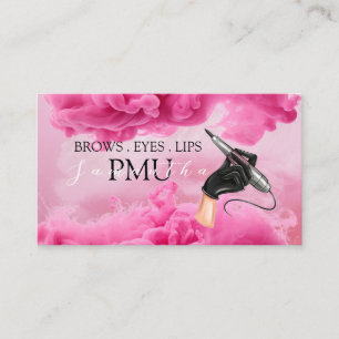 Tarjeta De Visita Después del cuidado de cejas PMU Microblading Henn