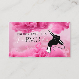Tarjeta De Visita Después del cuidado de cejas PMU Microblading Henn