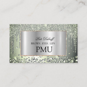 Tarjeta De Visita Después del cuidado de cejas PMU Microblading Henn