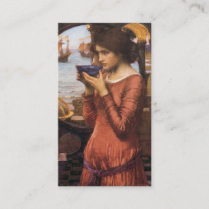 Tarjeta De Visita Destino - John William Waterhouse