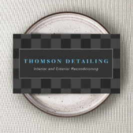 Tarjeta De Visita Detailer automático y reparación automática de la 