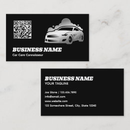 Tarjeta De Visita Detailer Black