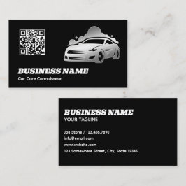 Tarjeta De Visita Detailer Black