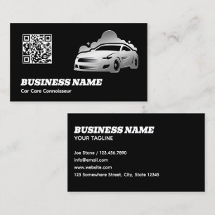 Tarjeta De Visita Detailer Black