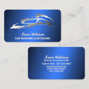 Tarjeta De Visita Detailer de coches