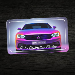 Tarjeta De Visita Detailer de coches